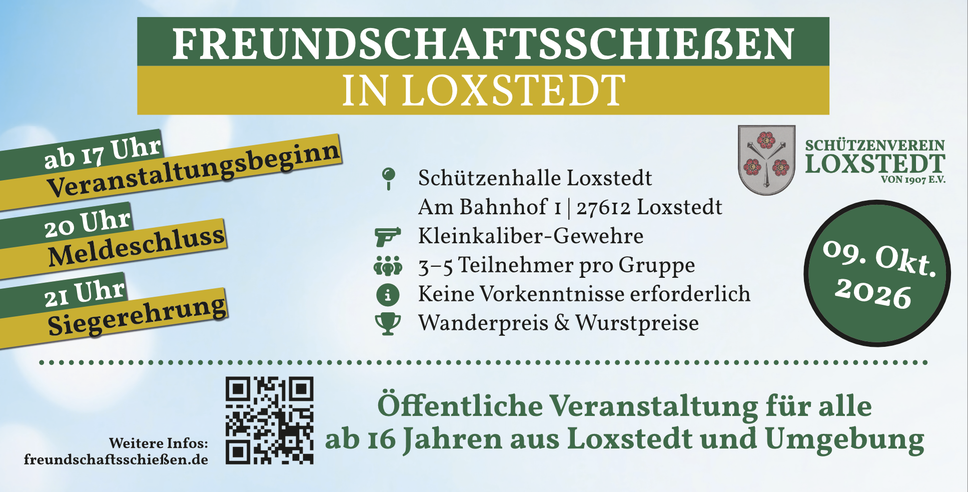 Titelbild Freundschaftsschießen 2026